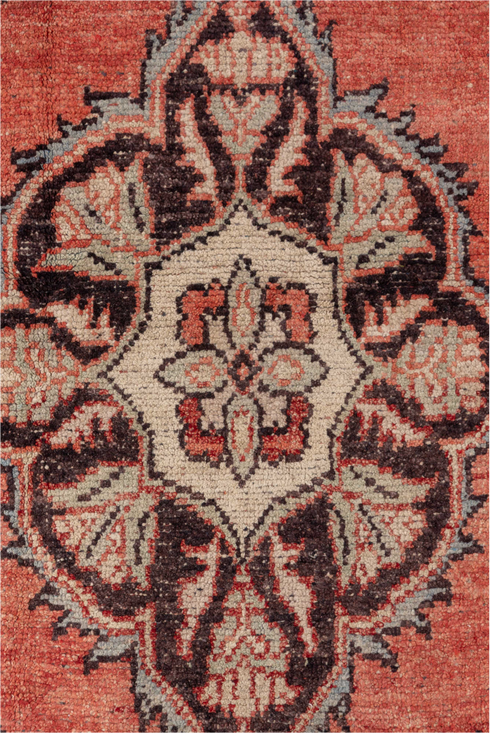 Vintage Oushak Area Rug (4' x 5')